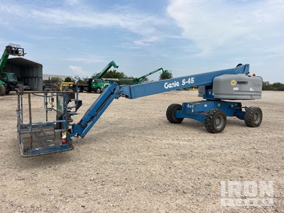 2018 Genie S-45 4WD Diesel Telescopic Boom Lift