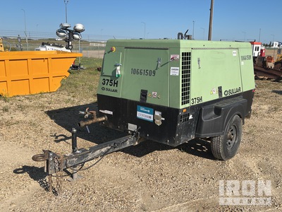 2017 Sullair 375H 375 cfm Mobile Compresor de aire