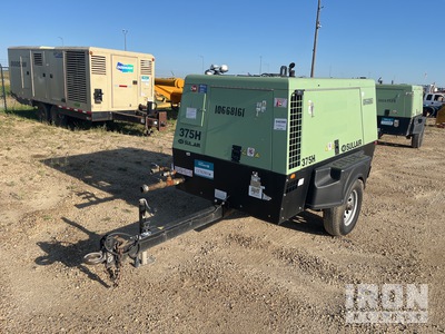 2017 Sullair 375H 375 cfm Mobile Compresor de aire