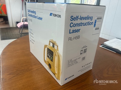 2025 Topcon RL-H5B Self-Leveling Rotary Laser Level (Unused)