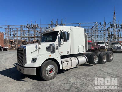 2014 Freightliner Coronado 122SD 8x4 Tri/A Sleeper Truck Tractor