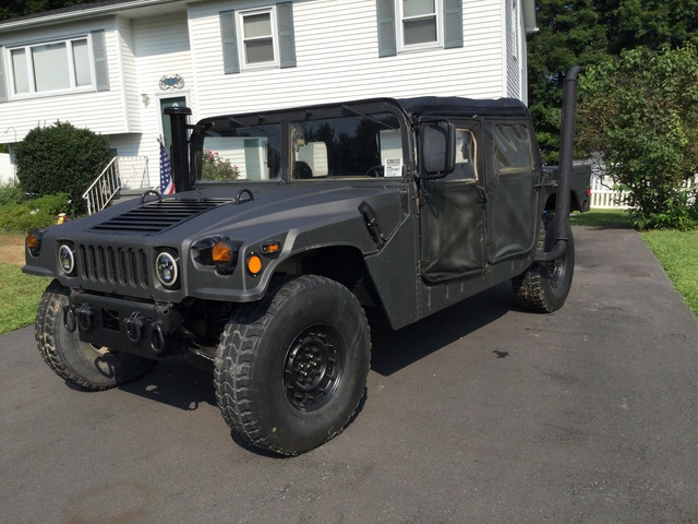 2001 AM General M1035A2 HMMWV 4 Door Soft Top w/Truck Body