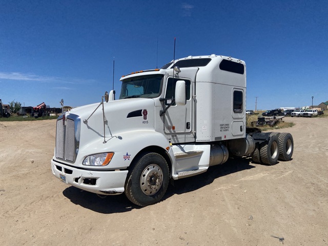 2011 Kenworth T6 6x4 T/A Sleeper Truck Tractor