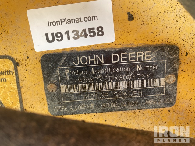 MOTOCONFORMADORA JOHN DEERE 772D