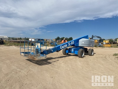 2007 Genie S-60 4WD Diesel Telescopic Boom Lift