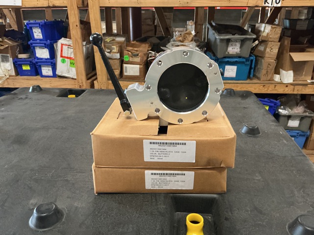 (2) Betts WD421ALVB014 Butterfly Valves