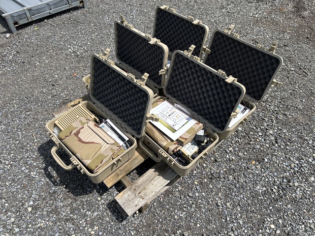 (5) Iris Technology Spaces II Solar Portable Communications Energy Systems