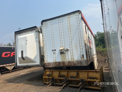 Ty-Crop 28 ft x 102 in Tri/A Super B-Train Lead Chip Trailer