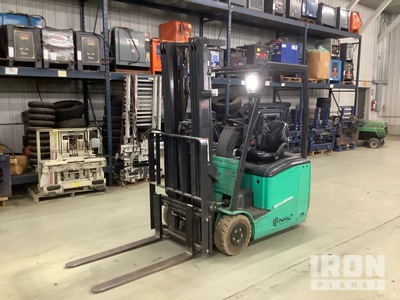 2018 Mitsubishi FB16PNT 2525 lb Electric Forklift