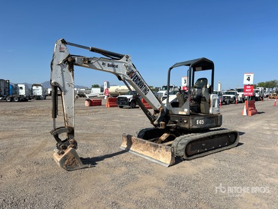 2010 Bobcat E45 Mini Excavator