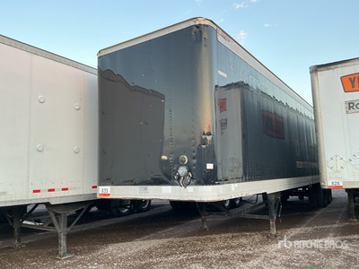 1991 Great Dane 48 ft x 102 in T/A Semi-remorque fourgon