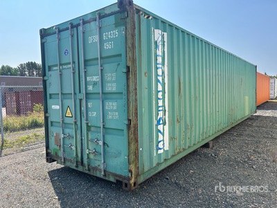 40 ft High Cube Storage Container