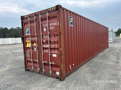 2010 40 ft High Cube Storage Container