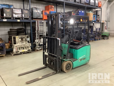 2018 Mitsubishi FB16PNT 2600 lb Electric Forklift