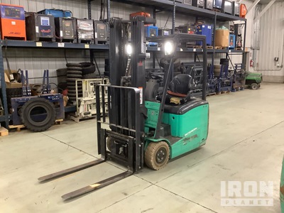 2018 Mitsubishi FB16PNT 2525 lb Electric Forklift