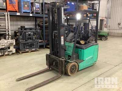 2018 Mitsubishi FB16PNT 2600 lb Electric Forklift
