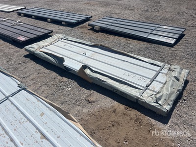Quantity of (100) 2025 SKLP SKL100 Galvalume Steel Sheets (Unused)