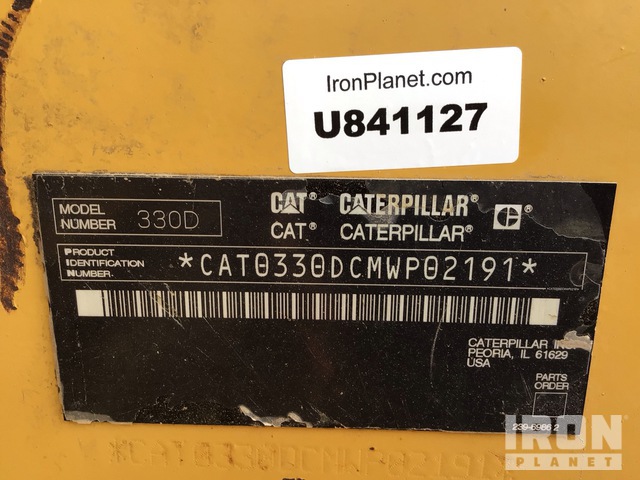 EXCAVADORA 2007 CATERPILLAR 330