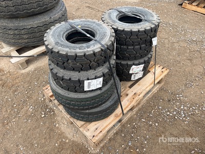 Quantity of (8) 6.00 R 9 Reifen (Unused)