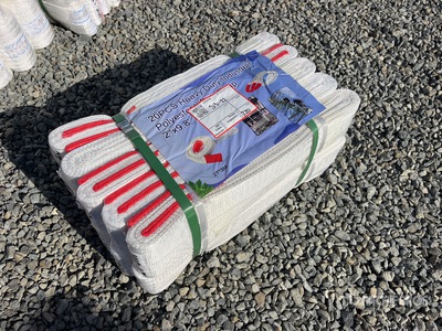 Quantity of (20) Heavy Duty Industrial Polyester Lifting Strap 2 in x 9.8 ft 4400 lbs (Unused)