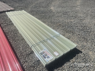 Quantity of (30) 35 in x 12 ft Polycarbonate Roof Panel in Clear