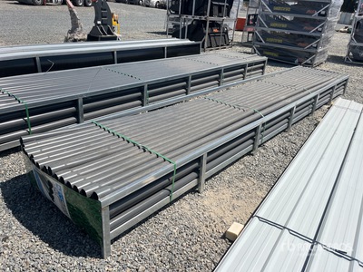 Quantity of (73) Grey UPVC Rigid Non-Metallic Conduit 2.48 In X 20 Ft (Unused)