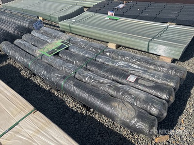 Quantity of (5) Woven Landscape Fabric 16.4 ft x 300 ft
