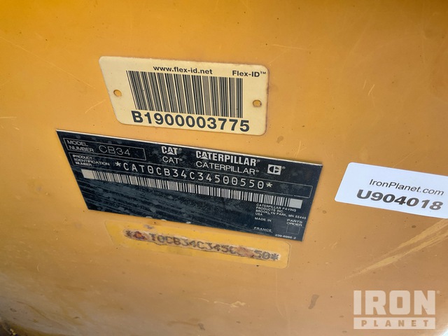 COMPACTADOR 2010 CATERPILLAR CB34