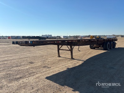 2005 Great Dane 53 ft Tri/A Flatbed Trailer
