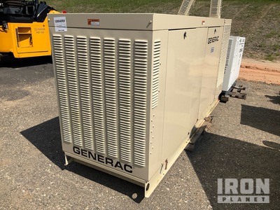 2002 Generac D0250010JD 80 kVA Skid-Mounted Generador    (Inoperable)