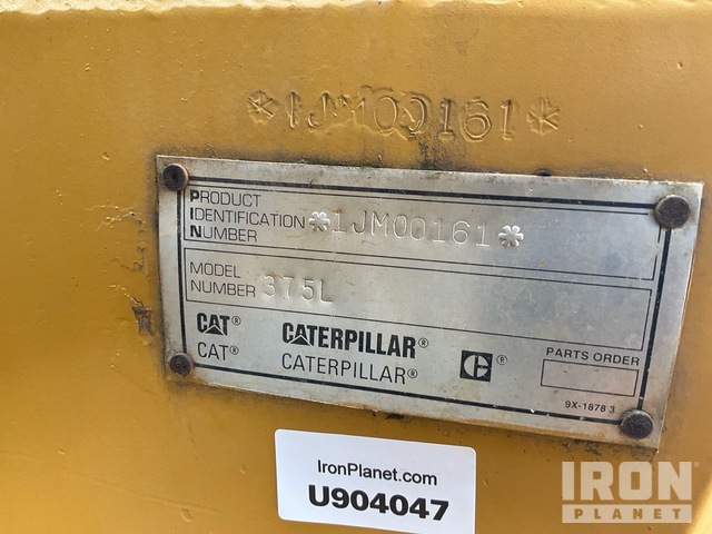 EXCAVADORA 1995 CATERPILLAR 375L
