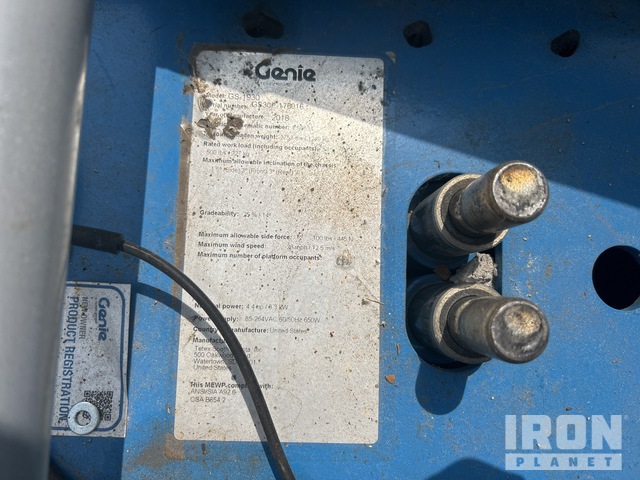 ELEVADOR TIJERA 2018 GENIE GS1930