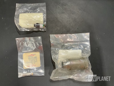 (13) Electrical Connector Backshelves, (22) Push Switches & Assorted Items