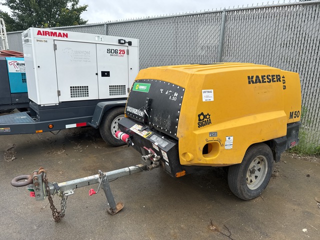 2015 Kaeser M50 185 cfm Mobile Air Compressor (Inoperable)