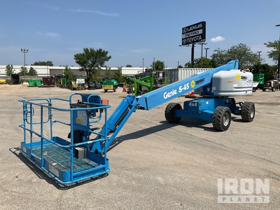 2016 Genie S45 4WD Diesel Telescopic Boom Lift
