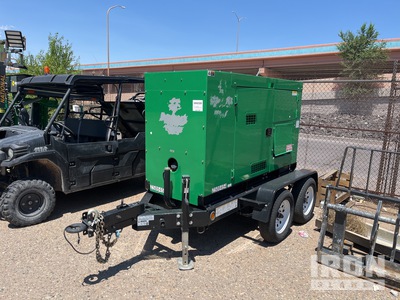 2012 MQ Power DCA70SSIU2CG 70 kVA Mobile Generator Set (Inoperable)