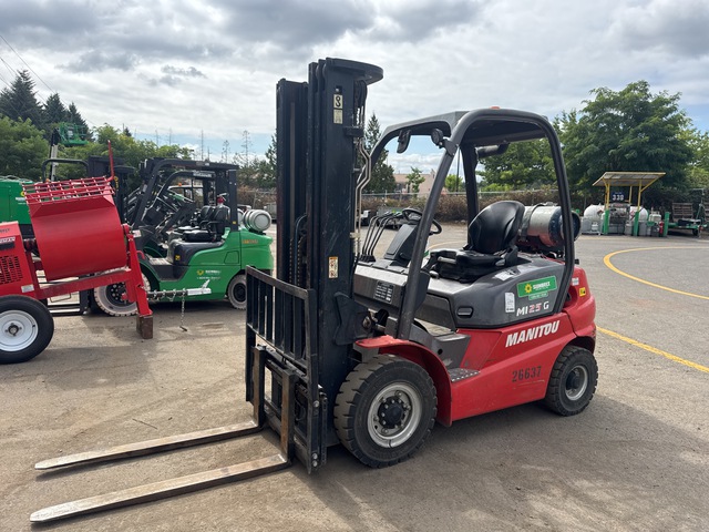 2019 Manitou MI25G Pneumatic Tire Forklift