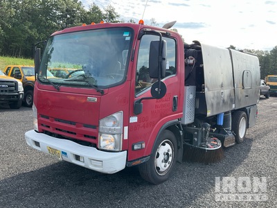 Stewart Amos on 2015 Isuzu NRR Sweeper Truck
