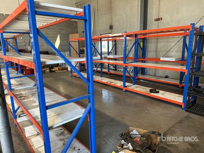 Quantity of 24 In x 72 In x 79 In Storage Shelving
