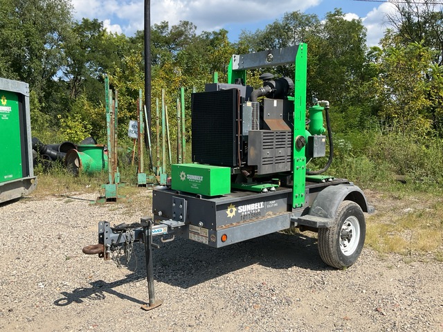 2018 Atlas Copco PAS100HF Trailer-Mounted Water Pump 2018 Atlas Copco PAS100HF Trailer-Mounted Water Pump