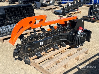 2025 GIYI GY-X39F 39 in Skid Steer Trencher