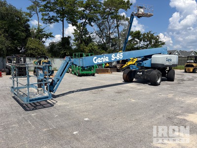 2018 Genie S85 4WD Telescopic Boom Lift