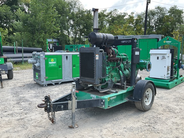 2018 Pioneer PP66S12L71-4045TF290 Trailer-Mounted Water Pump (Inoperable)