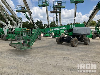 2017 Genie S-65 4WD Dual Fuel Telescopic Boom Lift