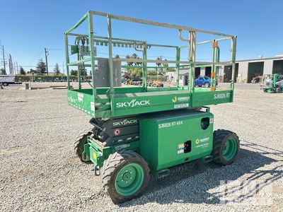 2018 Skyjack SJ6826 RT Diesel 4x4 Scissor Lift