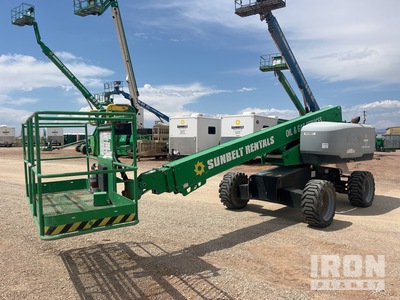 2017 Genie S60X 4WD Diesel Telescopic Boom Lift