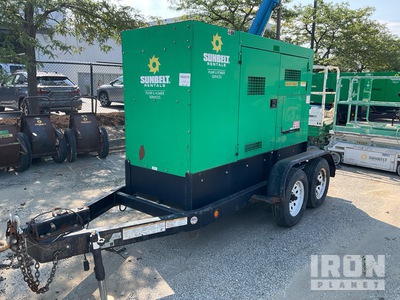 2017 Multiquip DCA-70SSIU4F 56 kW Mobile Generator Set (Inoperable)