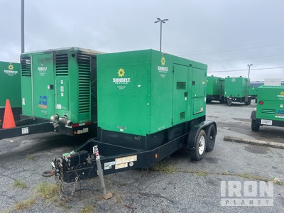 2016 Multiquip DCA-125SSIU4F Mobile Generator Set (Inoperable)