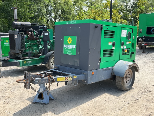 2019 Atlas Copco PAS 150 HFS KD T4F SUNB Trailer-Mounted Water Pump (Inoperable)