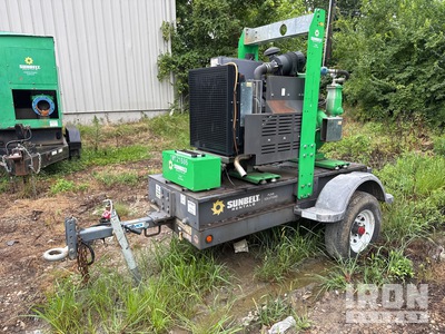 2018 Atlas Copco PAS100HF Trailer-Mounted Water Pump